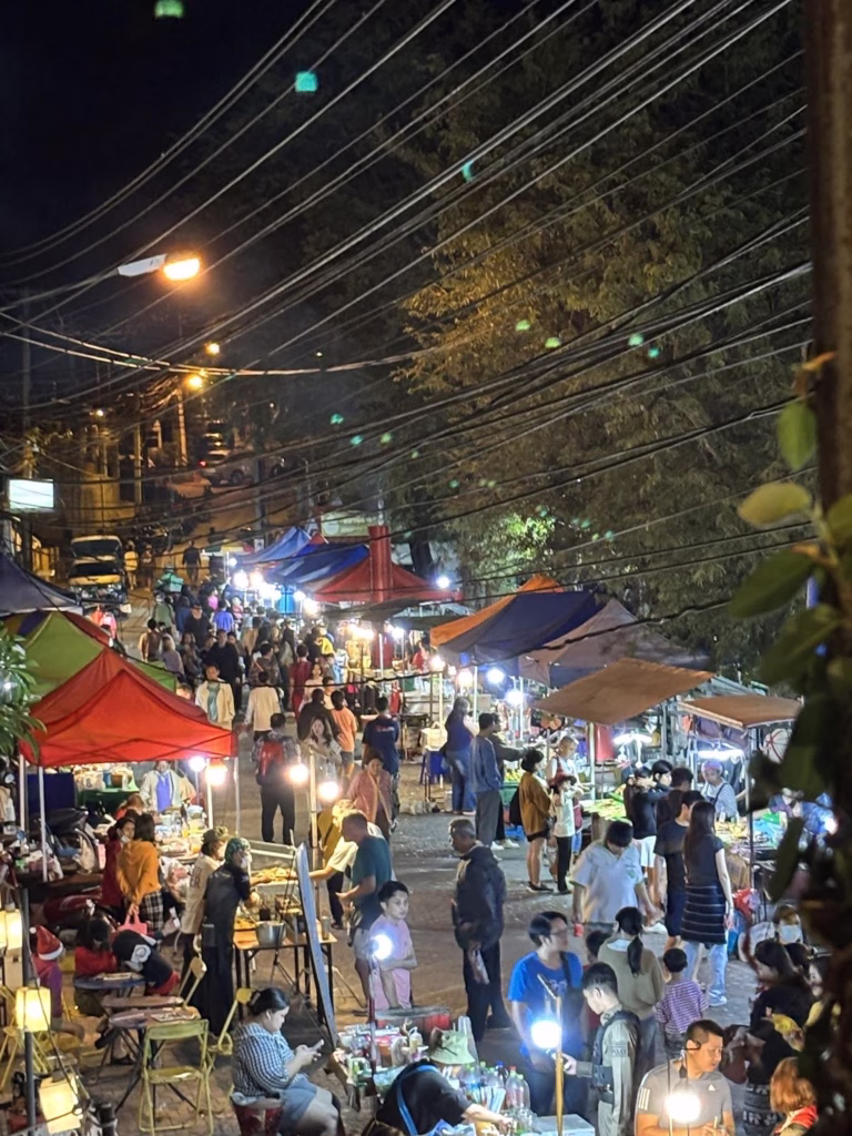Night market in Mae Hong Son