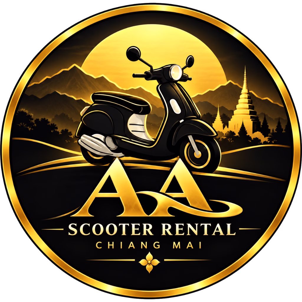 AA Scooter Rental Chiang Mai logo